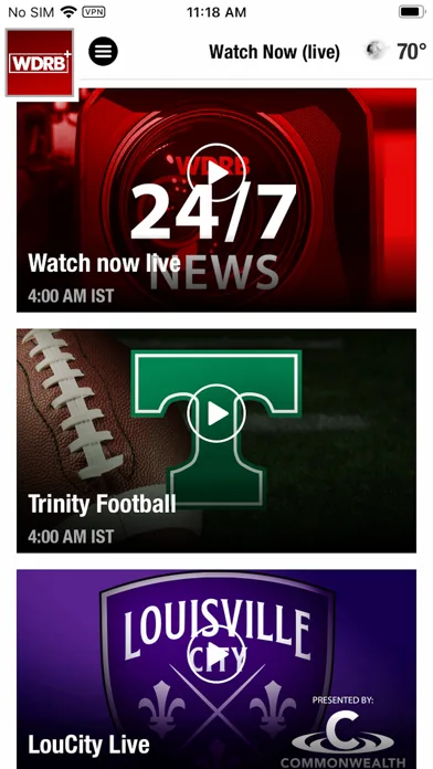 WDRB+ screenshot 2