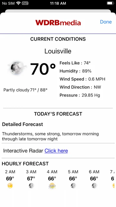 WDRB+ screenshot 4