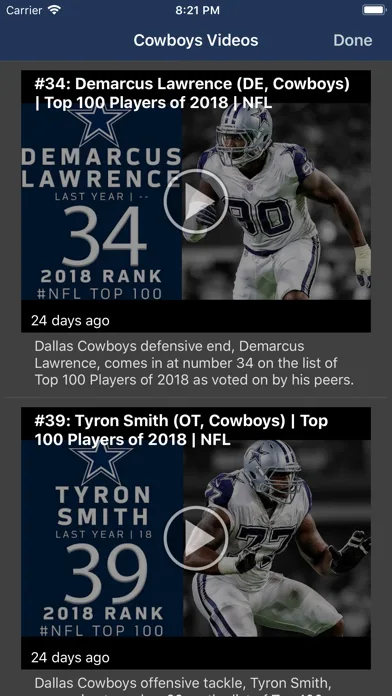 Football News - NFL edition screenshot 2