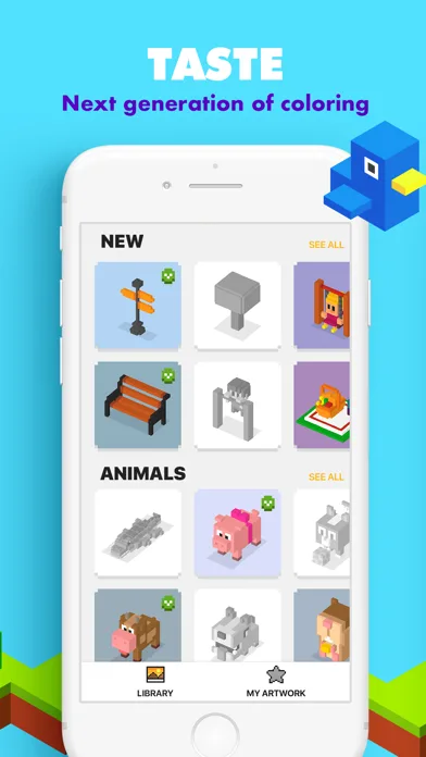 UNICORN 3D: Color by Number screenshot 3