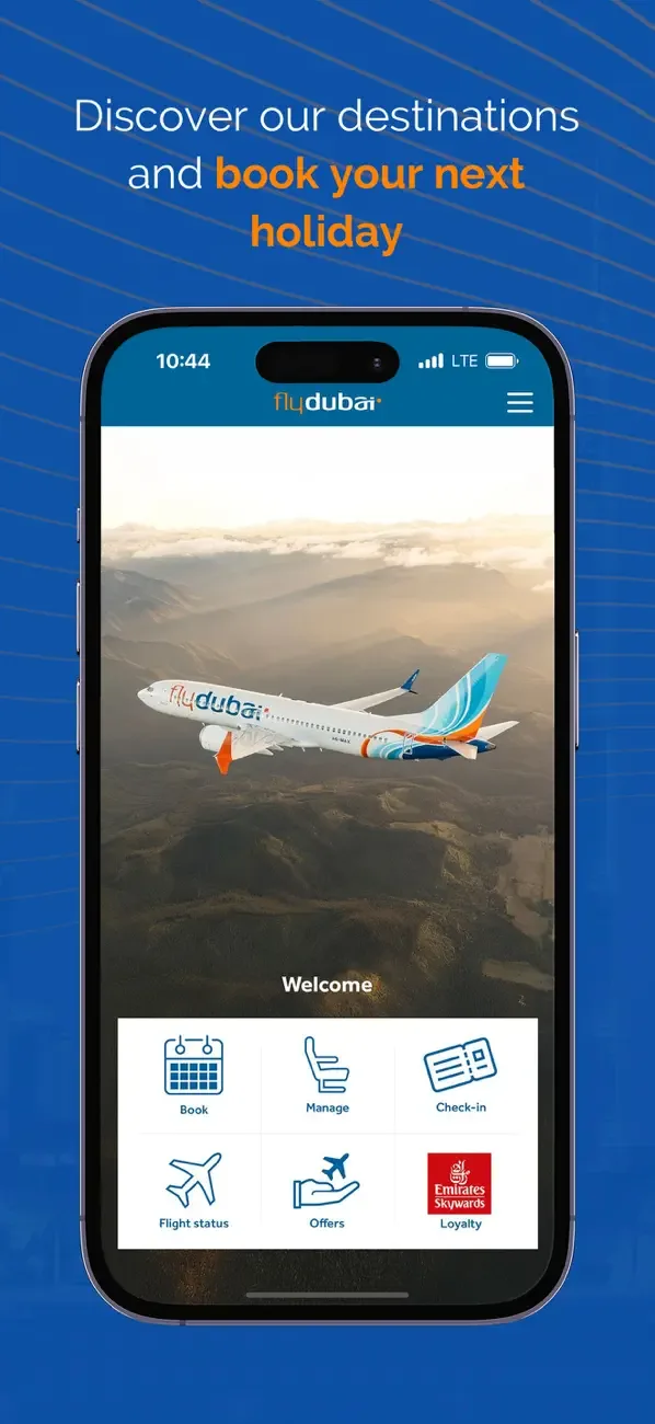 flydubai screenshot 1