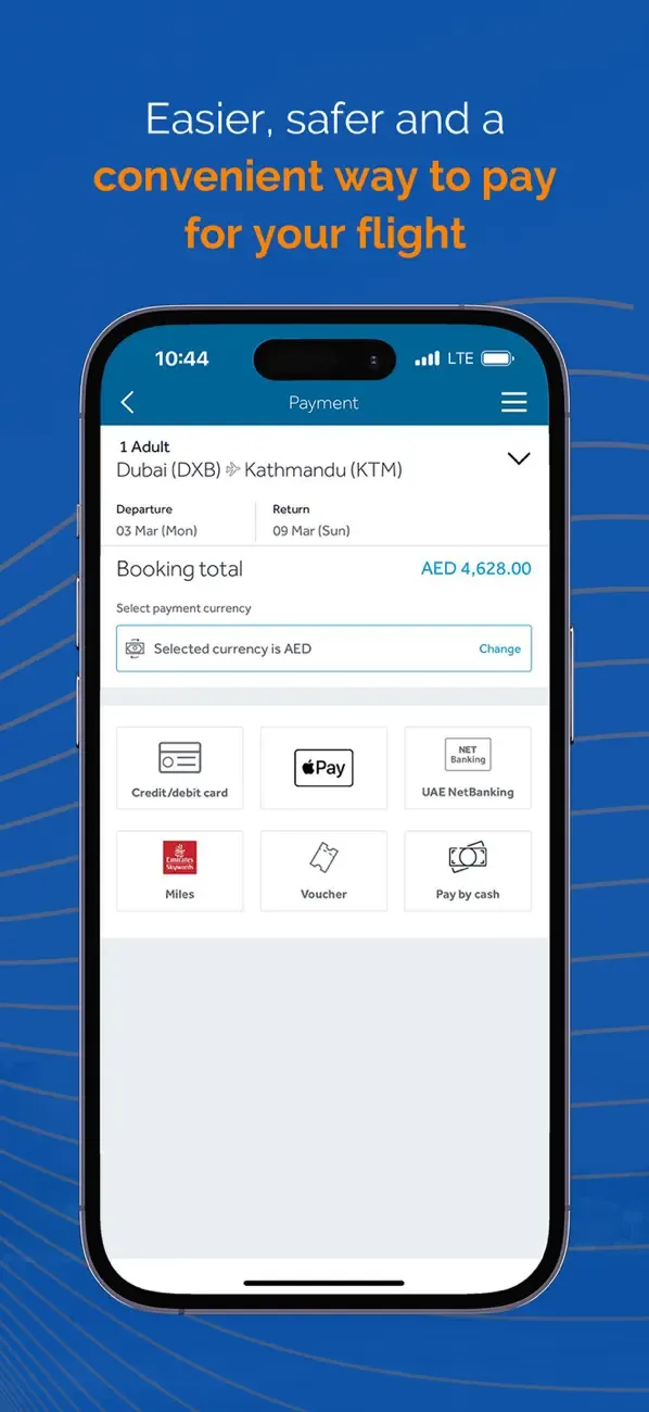 flydubai screenshot 5