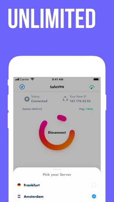 Safe VPN Vpn Fast Secure Proxy screenshot 3