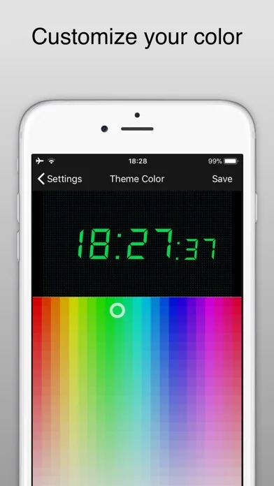 Bedside Clock - Time widgets screenshot 2