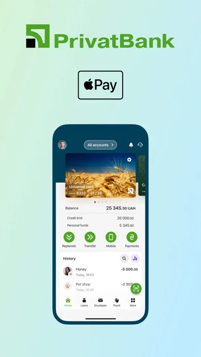 Privat24 – mobile bank screenshot 1
