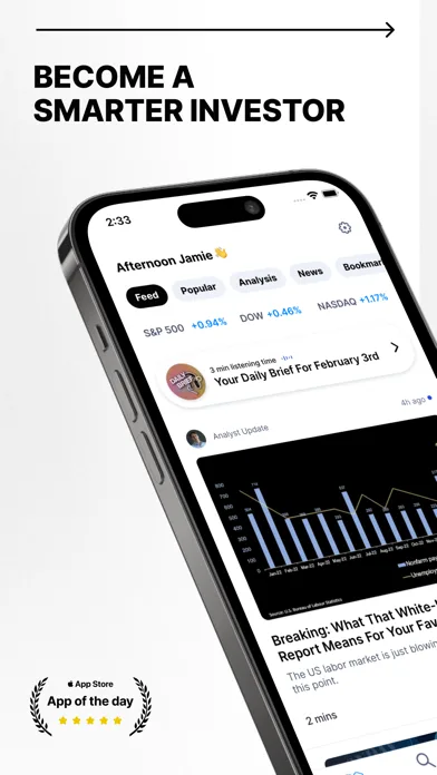 Finimize: Investing Insights screenshot 1