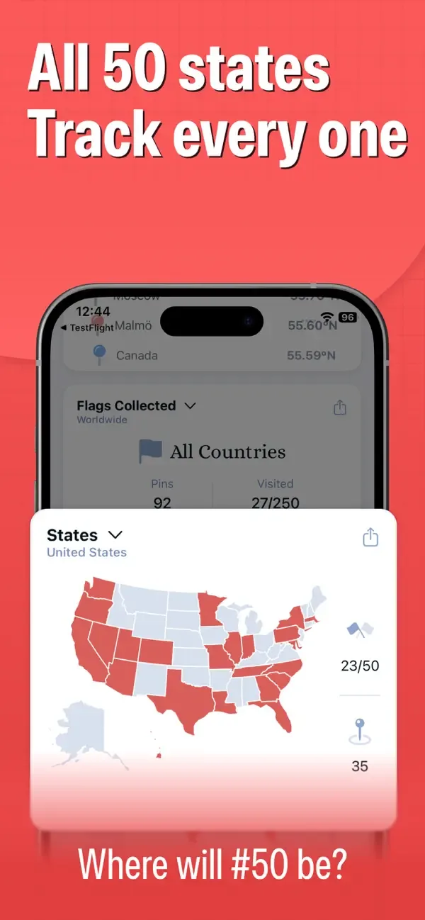 Pin Traveler: Track Travel Map screenshot 3