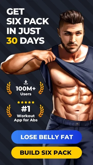 Six Pack in 30 Days - 6 Pack screenshot 1
