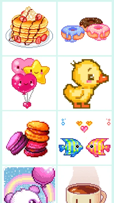 Color by number: Pixel drawing screenshot 2