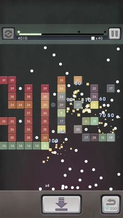 Bricks Breaker Mission screenshot 1