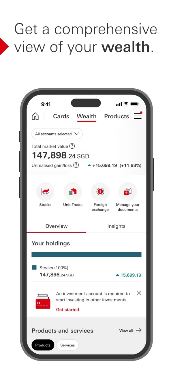 HSBC Singapore screenshot 5