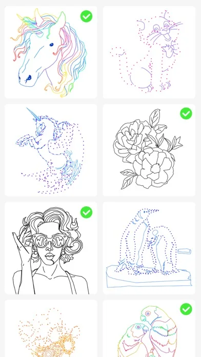 Dot to Dot to Coloring screenshot 1