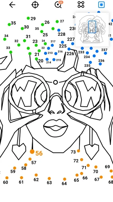Dot to Dot to Coloring screenshot 2