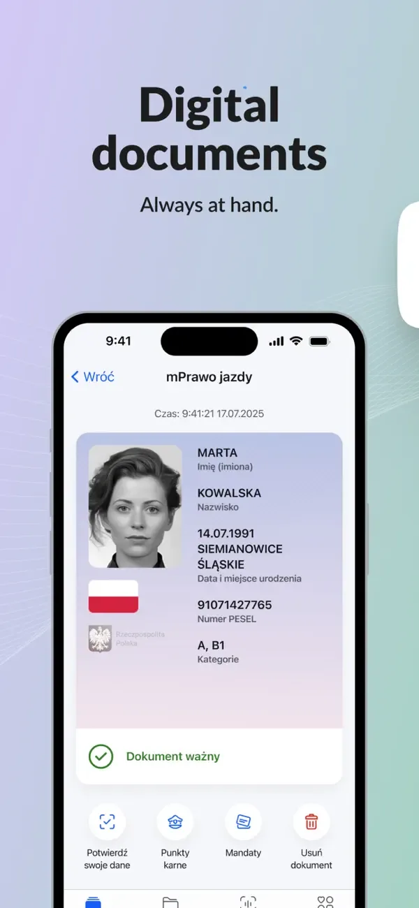 mObywatel screenshot 3