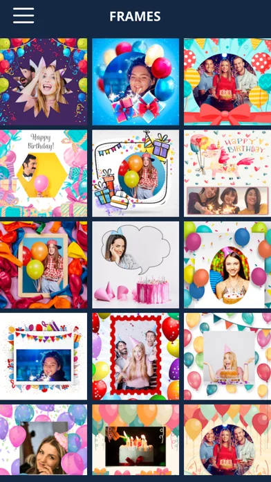 Birthday Photo Collage screenshot 4
