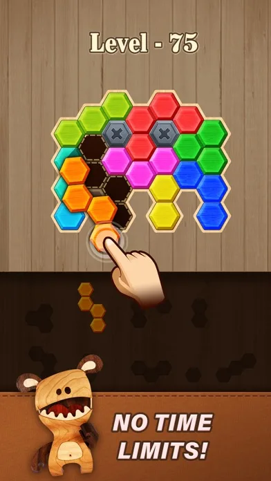 Block Hexa Puzzle: Wooden Game screenshot 5