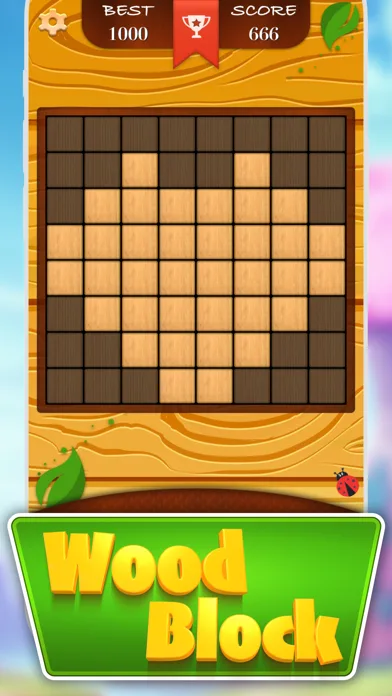 Wood Block : Fun Wooden Puzzle screenshot 1