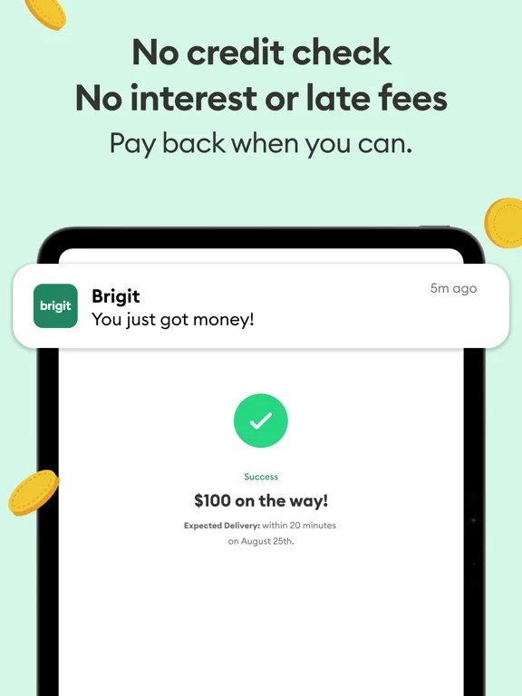 Brigit: Cash Advance & Credit screenshot 2