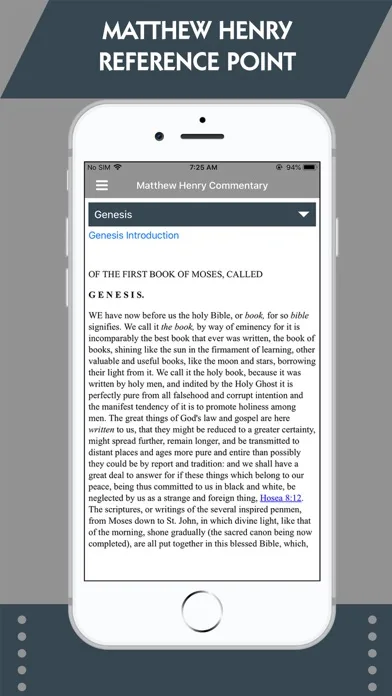 Matthew Henry Commentary · screenshot 1