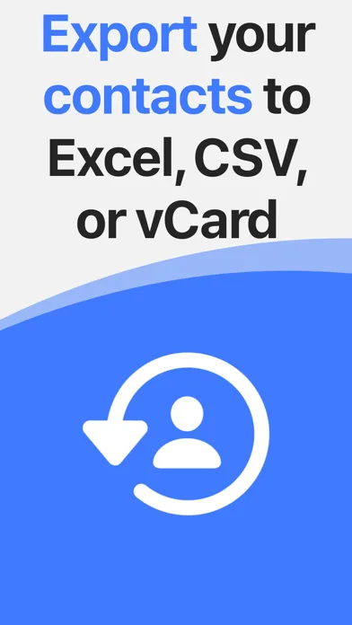 Export Contact screenshot 1