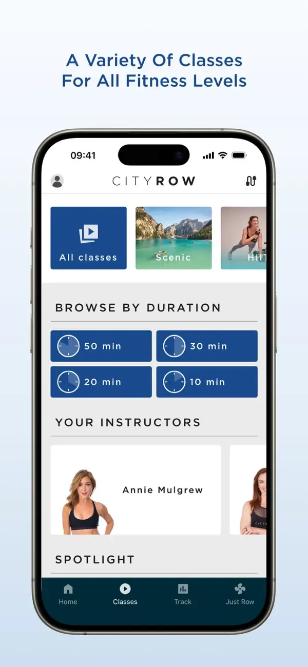 CITYROW: at home fitness screenshot 2