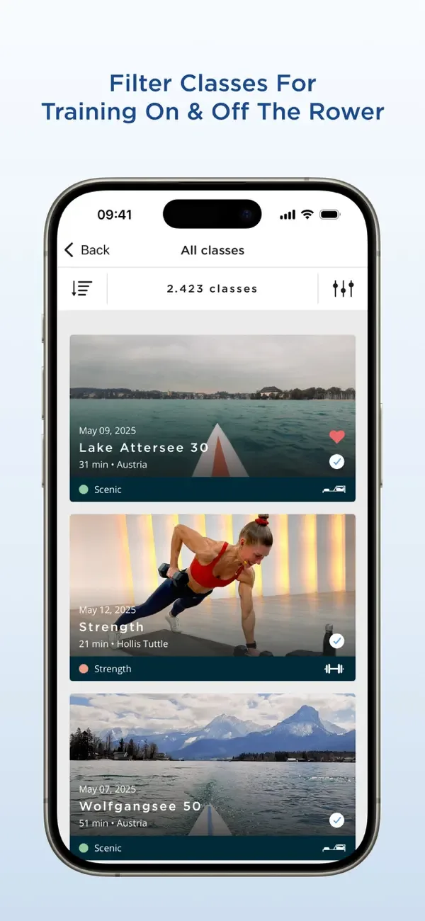 CITYROW: at home fitness screenshot 3