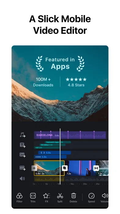 VN: AI Video Editor screenshot 1