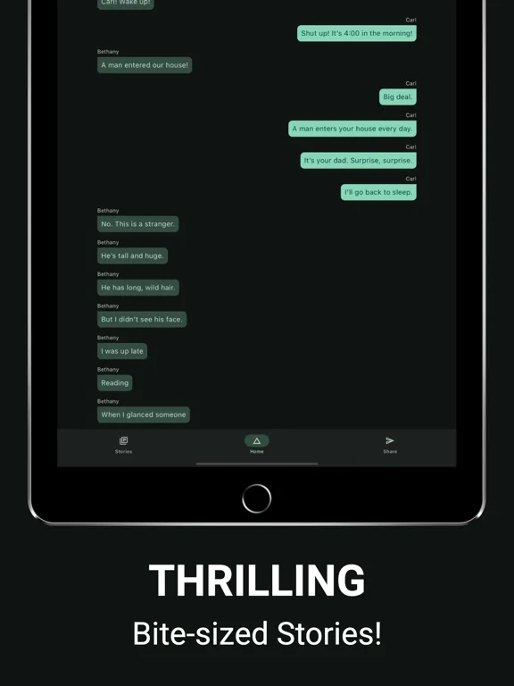 Scary Chat Stories - Addicted screenshot 4