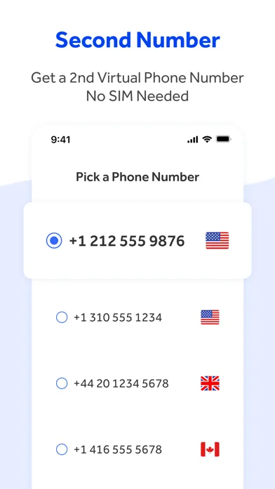 WePhone: 2nd Phone &WiFi Calls screenshot 3