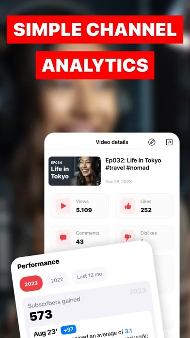 Tracker for YouTube | Creatipi screenshot 3