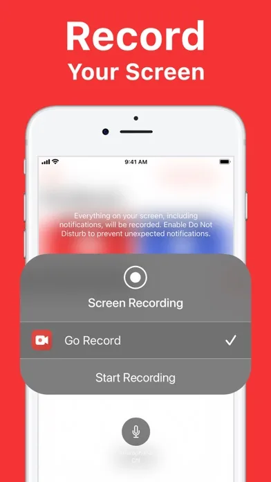 Screen Recorder: Go Record screenshot 1