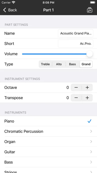 Piano+ - Sheet Music Composer screenshot 4