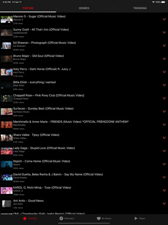 iPlay Tube - Video Music Play screenshot 3