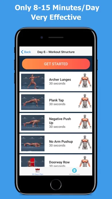 Chest Workout at Home screenshot 5