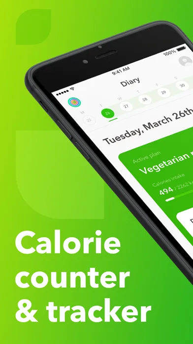 Diet & Meal Planner by GetFit screenshot 1