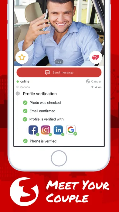 123 Date Me: Dating App, Chat screenshot 4