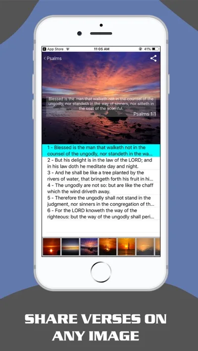 Proverbs & Psalms - King James screenshot 4