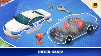 Car games repair truck tractor screenshot 2