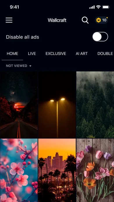 Wallcraft – Wallpapers, live screenshot 5