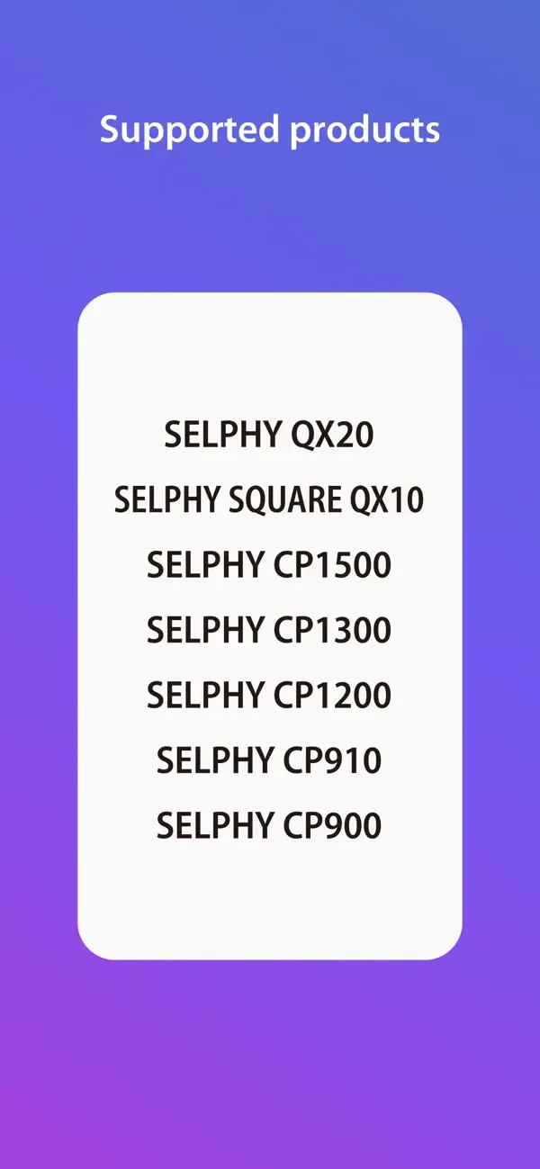 SELPHY Photo Layout screenshot 1