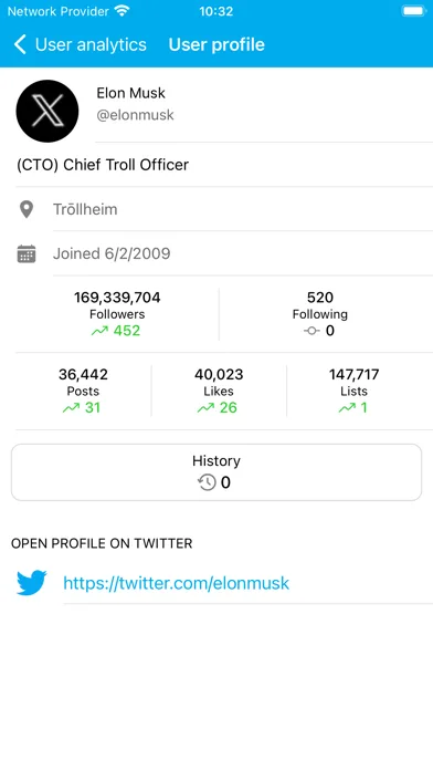 Followers Analyzer for Twitter screenshot 4