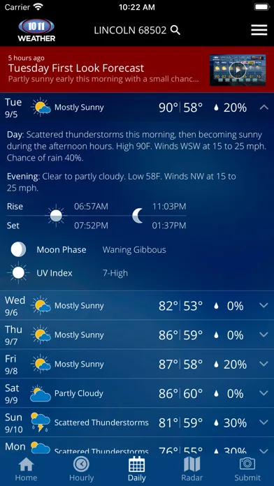 10/11 NOW Weather screenshot 3