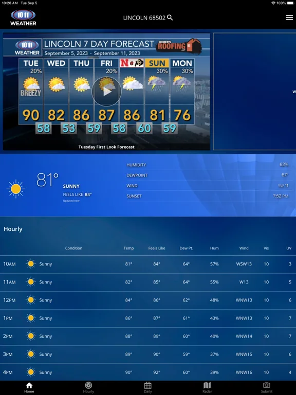 10/11 NOW Weather screenshot 5