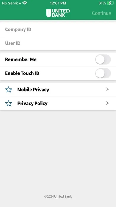 Bank With United Business screenshot 1