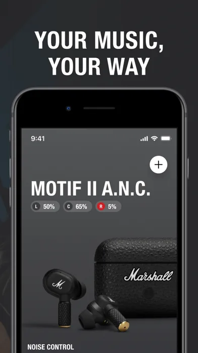 Marshall Bluetooth screenshot 1