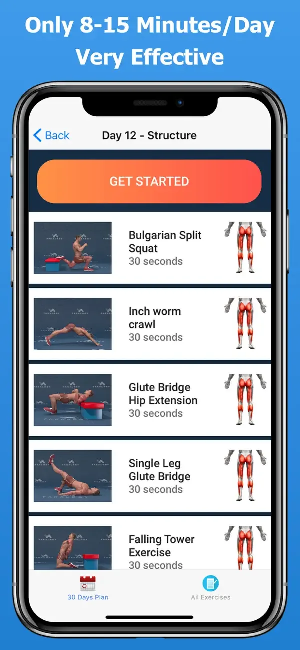 Legs Workout at Home screenshot 4