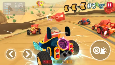 Starlit On Wheels: Super Kart screenshot 1