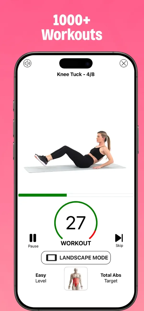Lose Belly Fat - Abs Workout screenshot 4