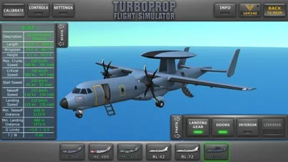 Turboprop Flight Simulator screenshot 1