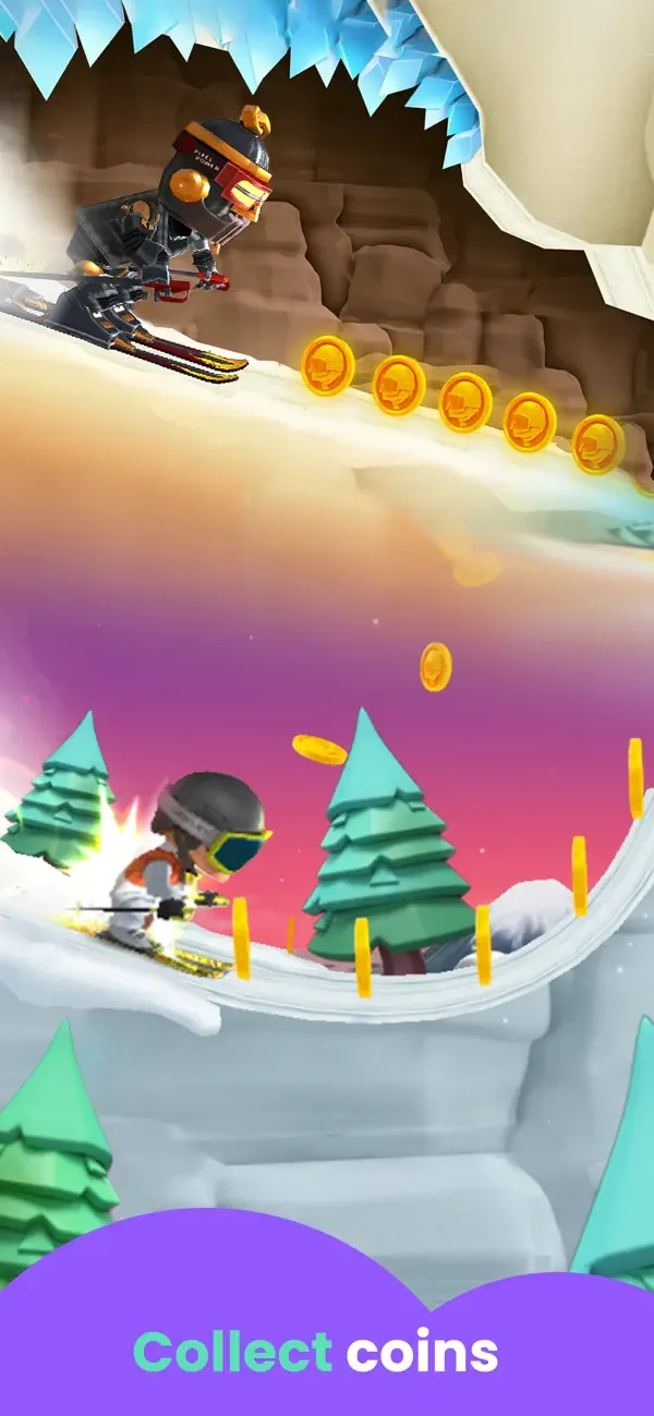 Skiing Games for Kids screenshot 4